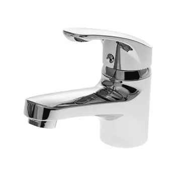 смеситель для раковины OneLife однорычажный полимерный хром