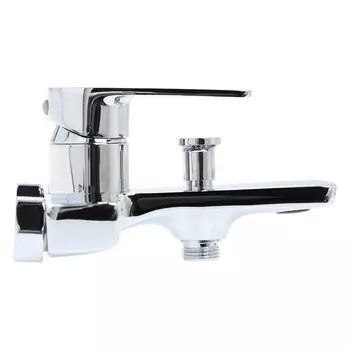 смеситель для ванны AGGER Brilliant короткий излив однорычажный хром