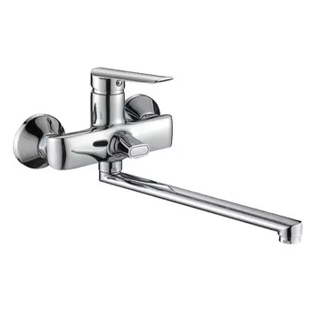 смеситель для ванны АНТЕЙ Виадук 30см латунь хром