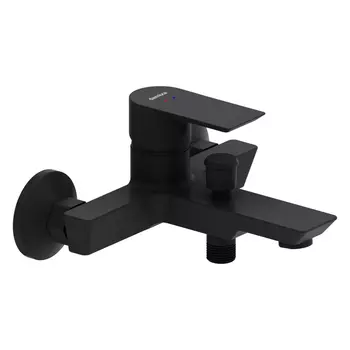 смеситель для ванны DAMIXA Apollo короткий латунь черный