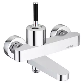 смеситель для ванны DAMIXA Arc короткий излив хром