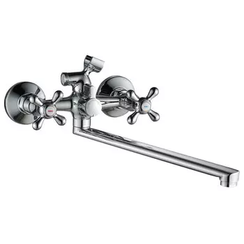 смеситель для ванны ESKO Vienna длинный излив хром