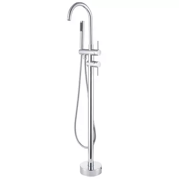 смеситель для ванны GERHANS K13219 напольный хром