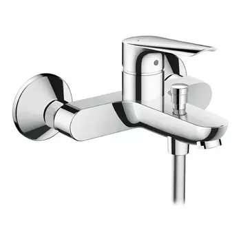 смеситель для ванны HANSGROHE Logis E короткий излив хром