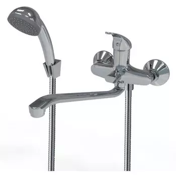 смеситель для ванны KONNER Line длинный излив хром