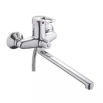 смеситель для ванны LEDEME L2268-B набор длинный хром