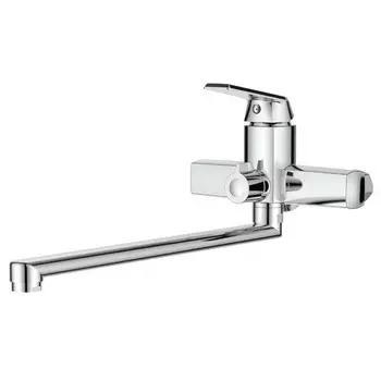 смеситель для ванны ONELIFE длинный излив хром