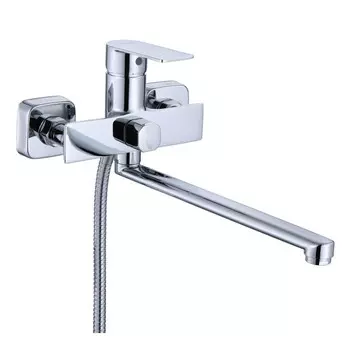 смеситель для ванны OSGARD Fendi 28см длинный латунь хром