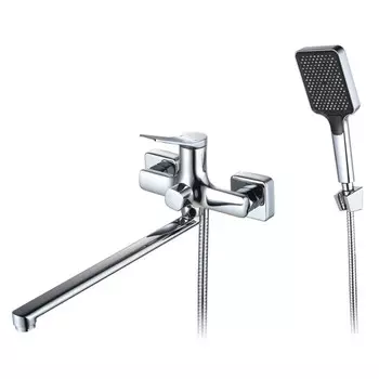 смеситель для ванны OSGARD Manen 33см длинный латунь хром