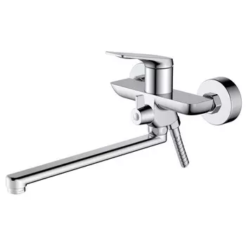 смеситель для ванны OSGARD Solen длинный излив латунь хром