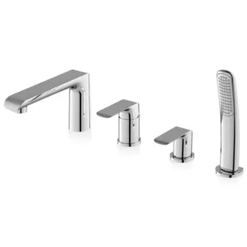 смеситель для ванны RAVAK Flat FL 026.00 врезной латунь хром