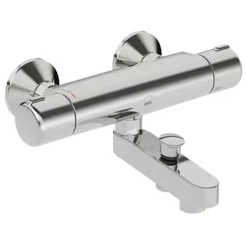 смеситель для ванны с термостатом ORAS Nova двухвентильный, со средним изливом