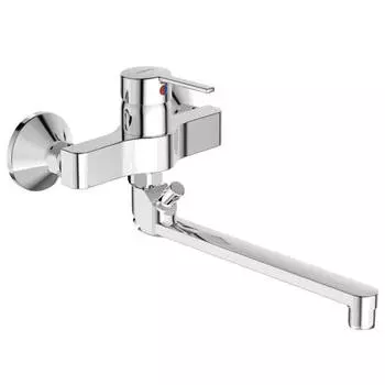 смеситель для ванны VIDIMA Technik длинныйизлив хром