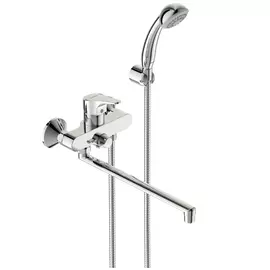 смеситель для ванны VIDIMA VidimaNext длинный излив хром