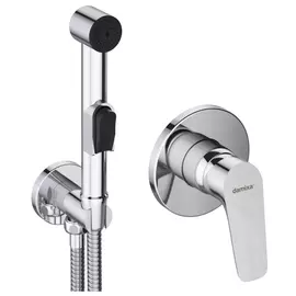 смеситель с гиг. душем REDBLU by DAMIXA Origin Bit скрытый монтаж хром