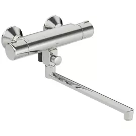 смеситель-термостат для ванны ORAS Nova длинный излив хром