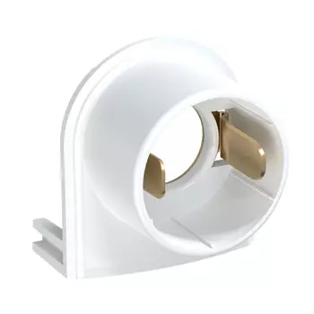 соединитель для гофротрубы ONEKEYELECTRO Rotondo 15А белый 4шт