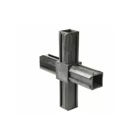 соединитель 4-палый вкрест для 20х20мм