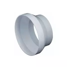 соединитель AWENTA 125/150мм пластик белый