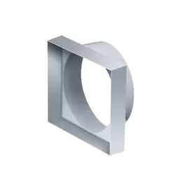 соединитель эксцентр AWENTA 90х90/d100мм пласт белый