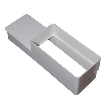 соединитель эксцентр ЭРА 60х120/60х204мм пласт белый