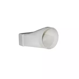 соединитель эксцентр ЭРА 60х204/d125мм пласт белый