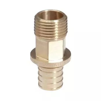 соединитель аксиальный REHAU 20х3/4" НР RX для труб из сшитого полиэтилена