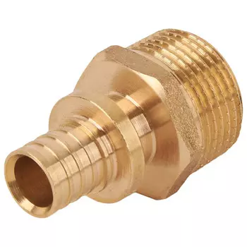 соединитель аксиальный РОСТЕРМ 16x3/4" НР латунь