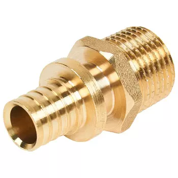 соединитель аксиальный РОСТЕРМ 20x1/2" НР латунь