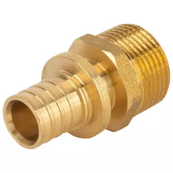 соединитель аксиальный РОСТЕРМ 20x3/4" НР латунь