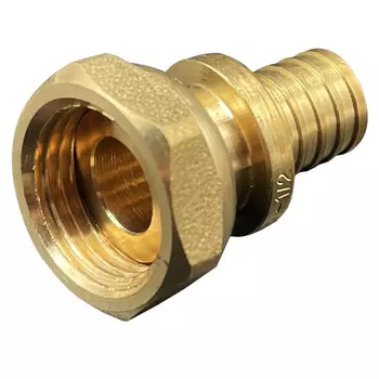 соединитель аксиальный РОСТЕРМ 20x3/4" ВР с накидной гайкой латунь