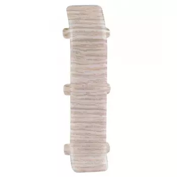 соединитель для плинтуса ИДЕАЛ Классик 55 Дуб латте ПВХ