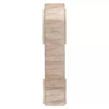 соединитель для плинтуса LIDER 62мм дуб камелия 2шт.