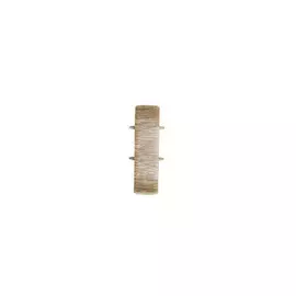 соединитель для плинтуса ПВХ ИДЕАЛ Альфа 45мм Дуб рустик 2шт.