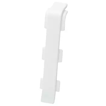 соединитель для плинтуса ПВХ SALAG Lima 72мм Белый 2шт.