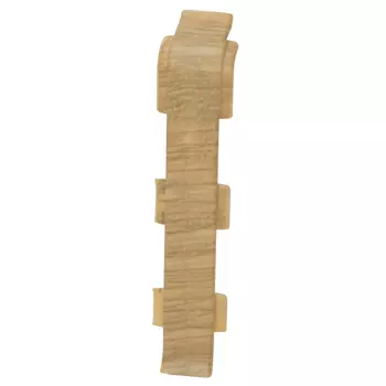 соединитель для плинтуса ПВХ SALAG Lima 72мм Дуб бурбон натуральный 2шт.