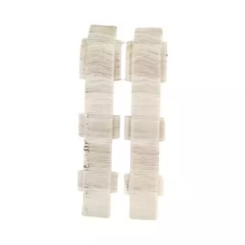 соединитель для плинтуса ПВХ SALAG Lima 72мм Дуб Дакота 2шт.