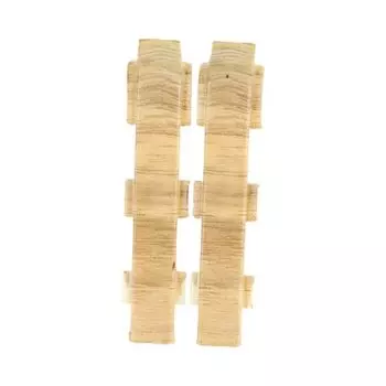 соединитель для плинтуса ПВХ SALAG Lima 72мм Кварк 2шт.