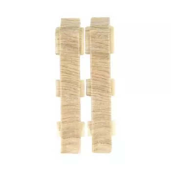 соединитель для плинтуса ПВХ SALAG Lima 72мм Дуб Макиато 2шт.