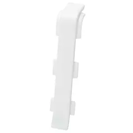 соединитель для плинтуса ПВХ SALAG Lima 72мм Белый 2шт.