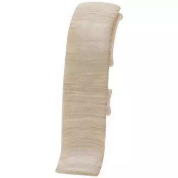 соединитель для плинтуса ПВХ SALAG NGF 56мм Дуб полярный 2шт.