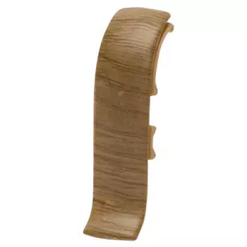 соединитель для плинтуса ПВХ SALAG NGF 56мм Дуб тёмный 2шт.