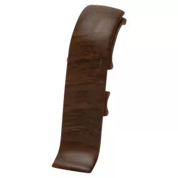 соединитель для плинтуса ПВХ SALAG NGF 56мм Орех модена 2шт.