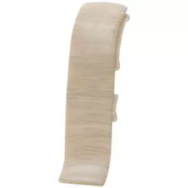 соединитель для плинтуса ПВХ SALAG NGF 56мм Дуб полярный 2шт.