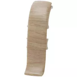 соединитель для плинтуса ПВХ SALAG NGF 56мм Груша денвер 2шт.