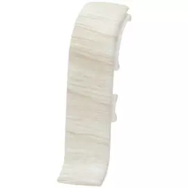 соединитель для плинтуса ПВХ SALAG NGF 56мм Клён патина 2шт.