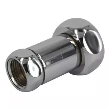 соединитель для полотенцесушителя прямой 1"х1/2" ВН/ВН хром