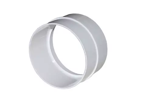 соединитель ЭРА D160мм пластик белый