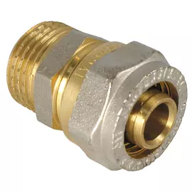 соединитель JIF обжим металлопластиковый НР 3/4х20