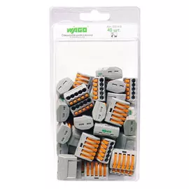 соединительная клемма 5-ти проводная (222-415), 40 шт